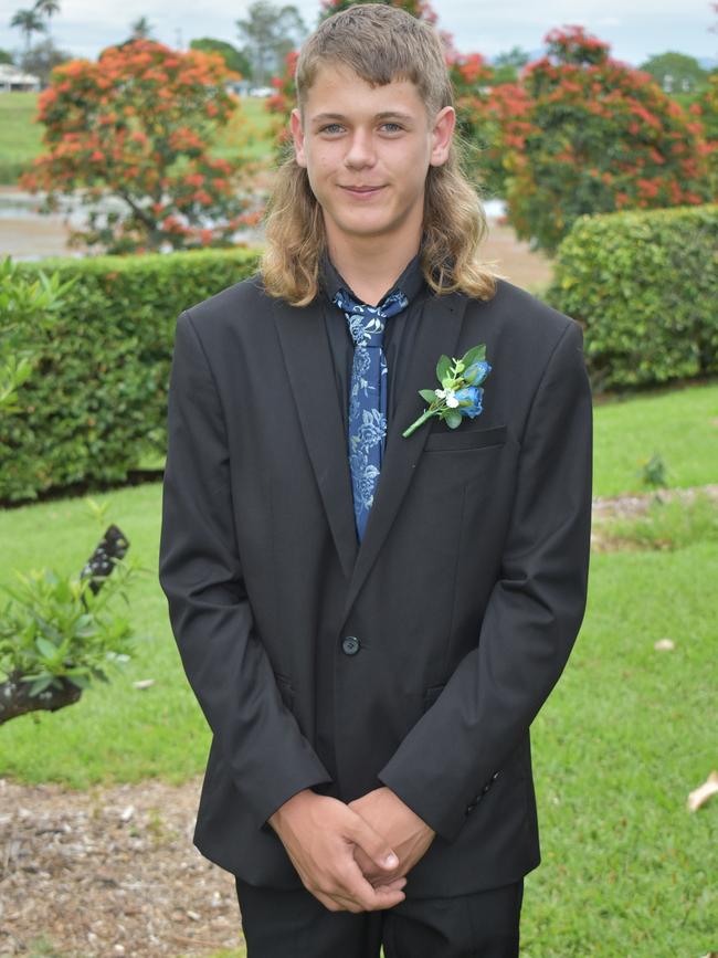 Damon Bust at the Mackay State High School 2021 Year 12 formal, November 16, 2021. Photo: Tara Miko and Janessa Ekert