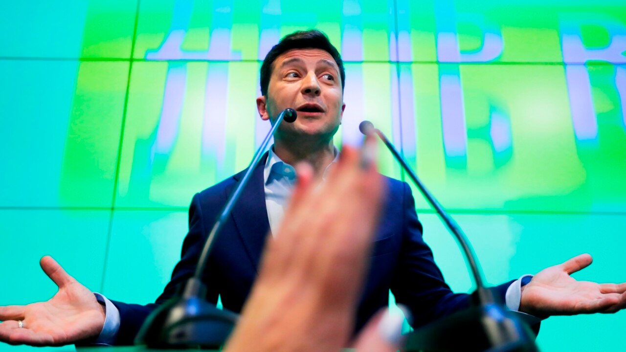 Comedian Wins Ukraine Presidential Election By Landslide: Exit Poll ...