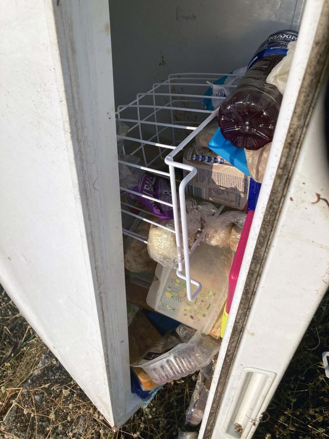 Illegal waste dumping at Townsville Port Access Reserve. Picture: Department of Environment and Science-Queensland Parks and Wildlife Service