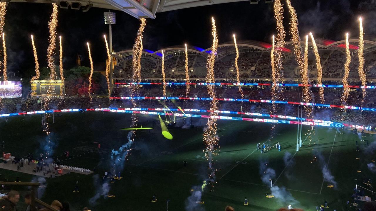 The view inside Adelaide Oval. Photo: Twitter.