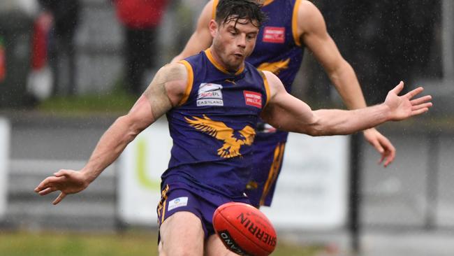 Two-time Vermont premiership captain Lachie Johns. Picture: AAP/James Ross