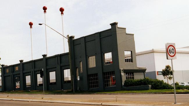 The remnants of the old woollen mills where Bunnings North Parramatta is located.