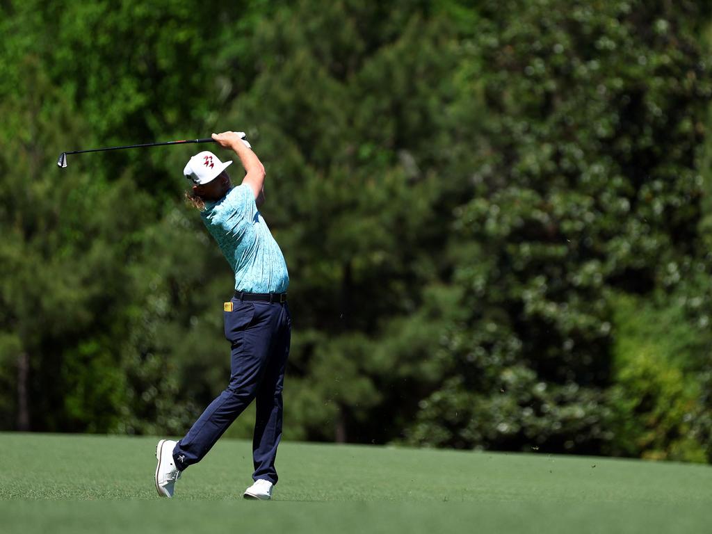 Cameron Smith carded an even-par 72 to stay within sight of the leaders. Picture: Getty