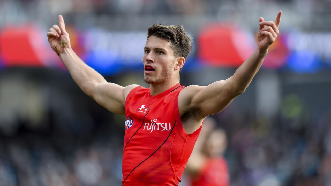 Archie Perkins of the Bombers. Picture: Mark Brake/Getty Images