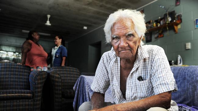 Stolen Generation Elder Alfie Neal. Picture: Brian Cassey