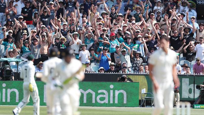 Boxing Day Test Match at the MCG last year, with crowds. Pic: Michael Klein