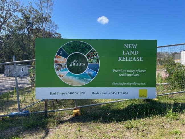 The Glades Estate has been marketed as being in Glenning Valley when some of the houses and streets are technically in Berkeley Vale. Picture: Richard Noone