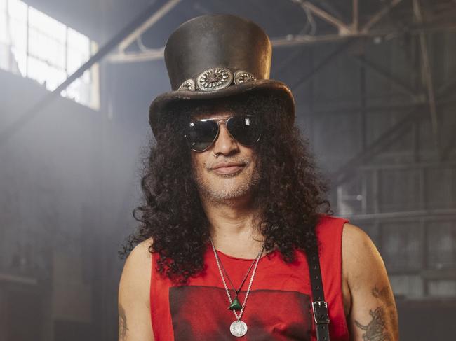 EMBARGOED FOR FEB 17. Slash featuring Myles Kennedy and the Conspirators. Picture; Supplied.