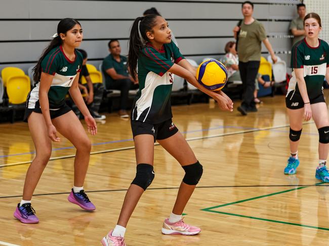 Junior Schools Cup volleyball 2023. Pic: Rogue Gun Photography