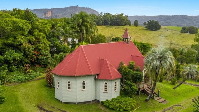 St Mark's Anglican Church at 27 Cullen Street in Nimbin is being sold, and is listed for a public auction on June 26. It is being marketed by Wal Murray &amp; Co First National Lismore.