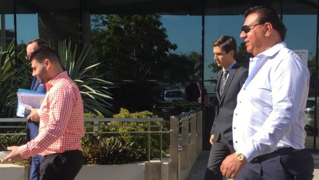 Doumani, Jack (sunglasses) and John (red shirt).