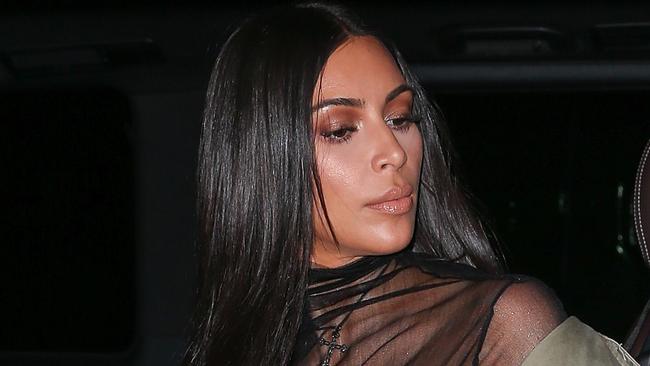 Kim Kardashian turned plenty of heads with her latest risque outfit.