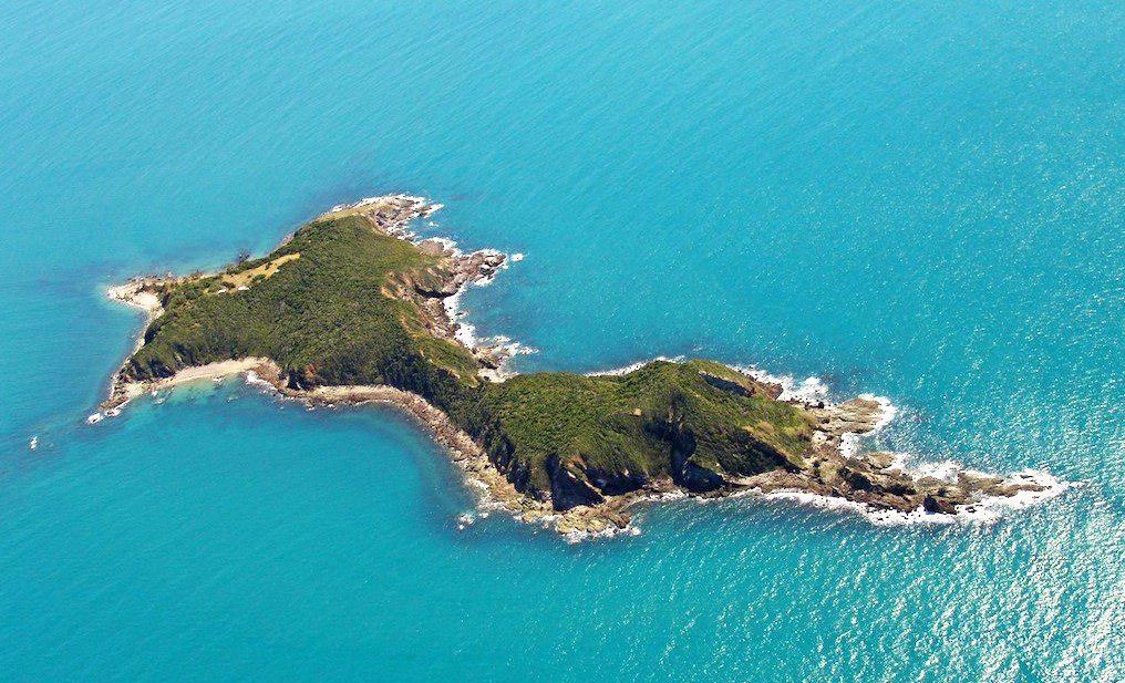 Wedge Island from the air. Picture: Contributed