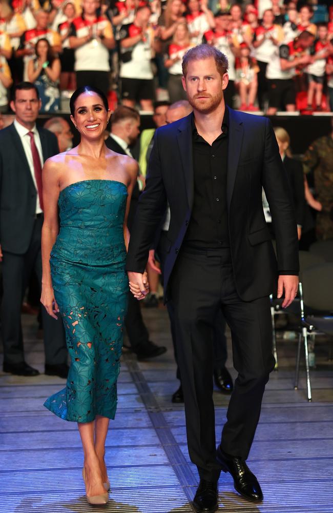 Meghan Markle and Prince Harry during the Invictus Games. Picture: Chris Jackson/Getty Images for the Invictus Games Foundation