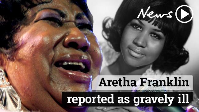 Aretha Franklin's celebrity friends visit singer's bedside