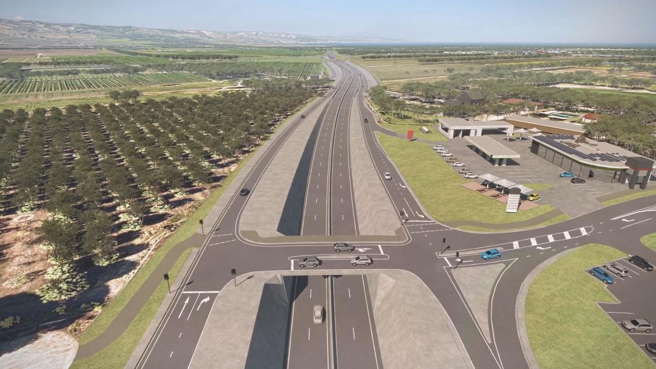 Stage Two of the Main South Rd duplication has been completed and opens on Monday March 3. Picture: Department of Infrastructure and Transport