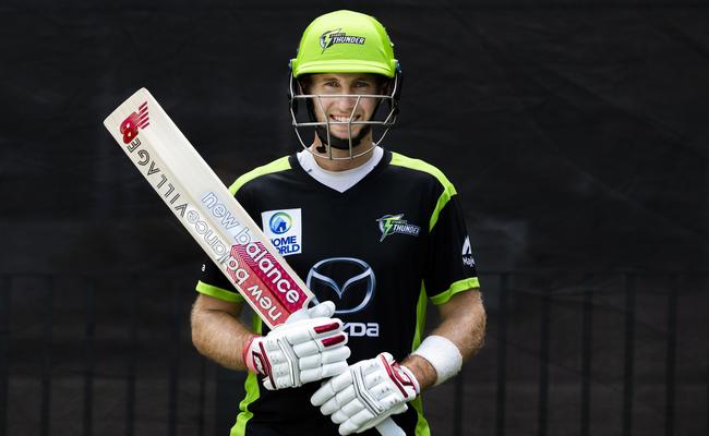 Joe Root has signed with Sydney Thunder. Picture: Jenny Evans