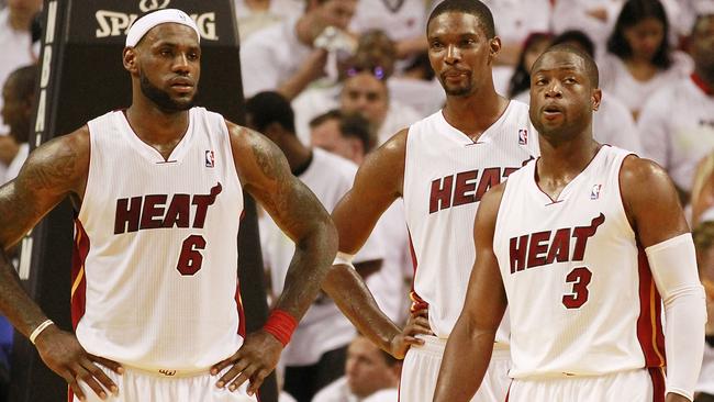 LeBron James (L) and Dwyane Wade (R) - could they reunite in Cleveland?