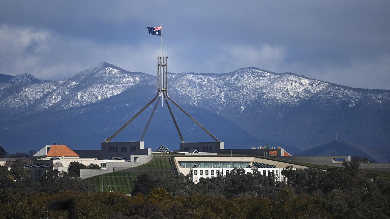 Canberra’s cold climate was thought to be perfect for bringing out the intelligence in our politicians. Picture: AAP Image