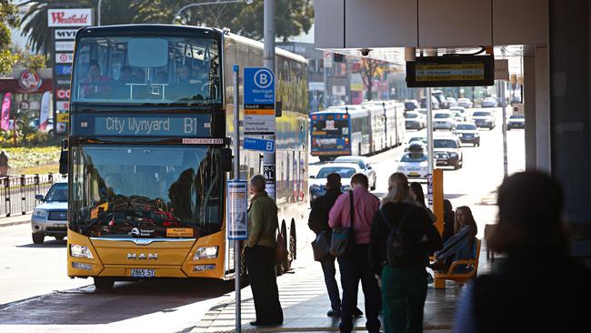 The B-Line at Warringah mall. Picture: Adam Yip / Manly Daily