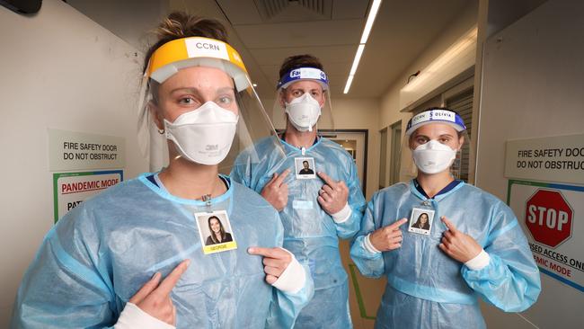 Nurses at the Royal Melbourne Hospital's Covid ICU will pay the price if we do too much too soon. Picture: David Caird