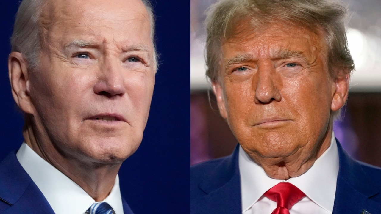 Joe Biden leads Donald Trump in latest poll | Sky News Australia