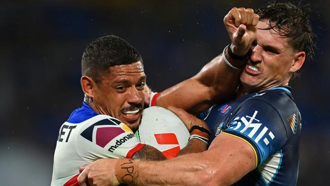 Dane Gagai plays his 300th NRL game on Friday night. Picture: Albert Perez/Getty Images