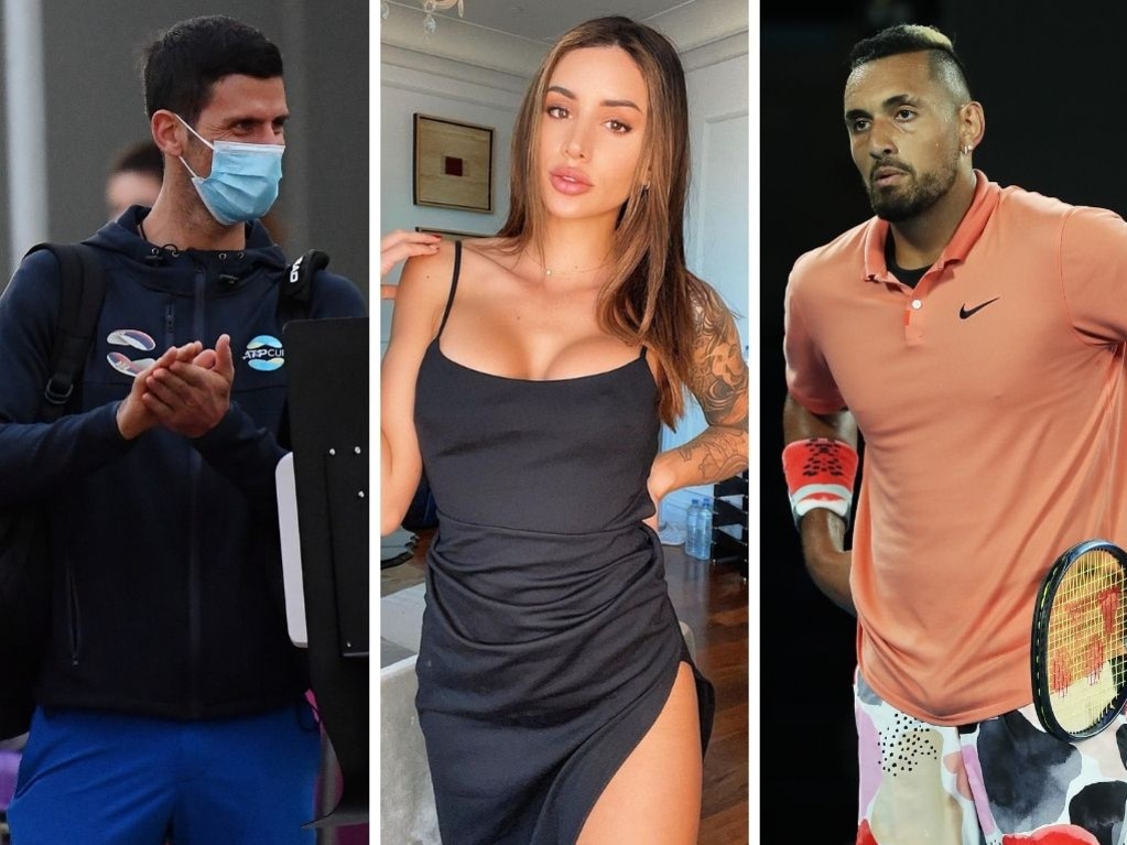 Novak Djokovic and Vanessa Sierra earned Nick Kyrgios' wrath.