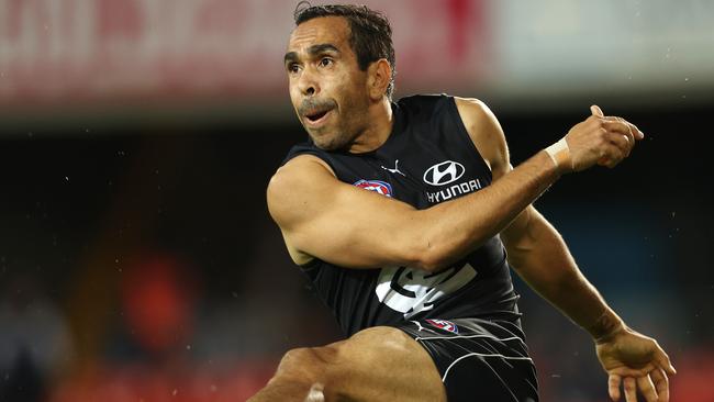 Eddie Betts has suffered a calf injury. Picture: Michael Klein