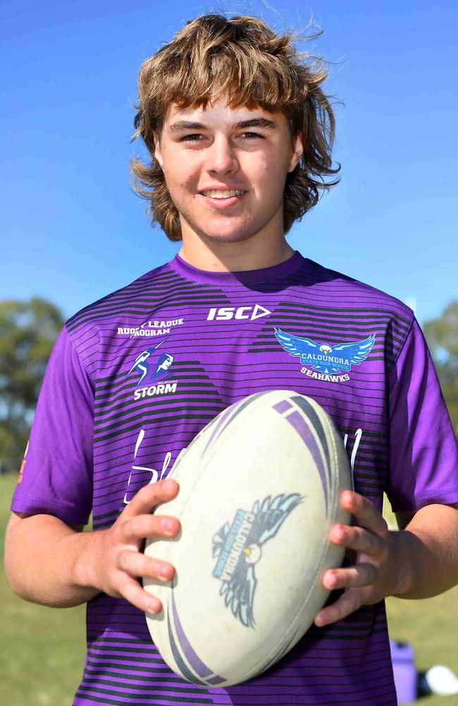 Caloundra State High School’s Lucas Bourke. Picture: Patrick Woods.