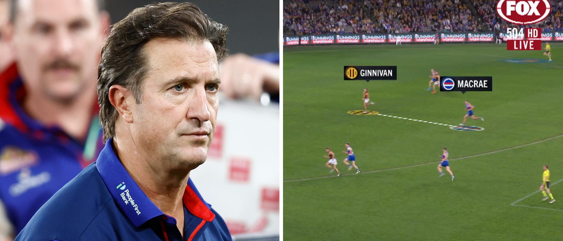 Is this proof that Luke Beveridge has lost the Bulldogs playing group?