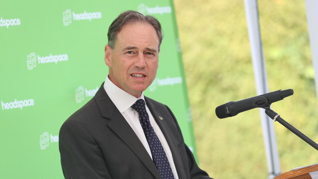 Health Minister Greg Hunt. Picture: Alan Barber