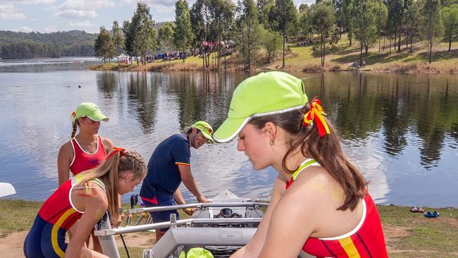 24.08.2024 - 2024 Brisbane Schoolgirl Rowing Association Championship. Photos by Stephen Archer.