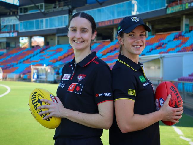 Richmond and Essendon will face off in the Dreamtime match in Darwin this August. Picture: Sally Evans / AFLW