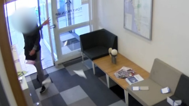 Yes supporter trashes Liberal MP's office