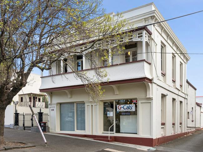 28 Fenwick St, Geelong, is listed with $2.2m-$2.4m price hopes.