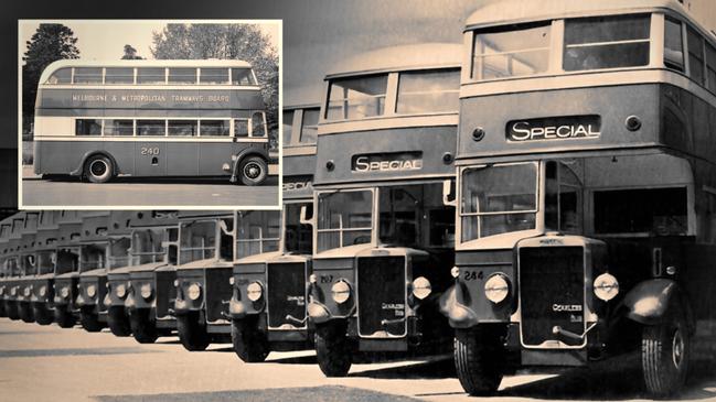 Melbourne had a brief dalliance with double-decker buses.