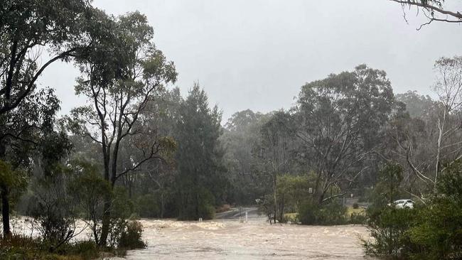 The Blue Mountains LGA has recorded more than 200mm of rain in the last two days.