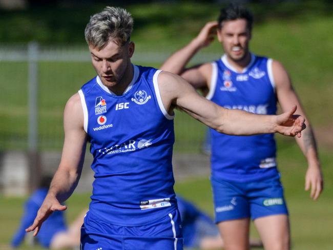 St Peter’s’ James Hargreaves remains one of the top midfielders in local footy. Picture: Brenton Edwards