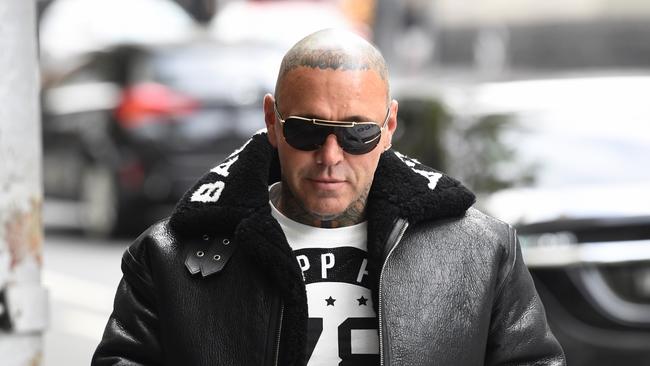 Toby Mitchell arrives at Melbourne Magistrates Court in March 2018. Picture: AAP Image/Joe Castro