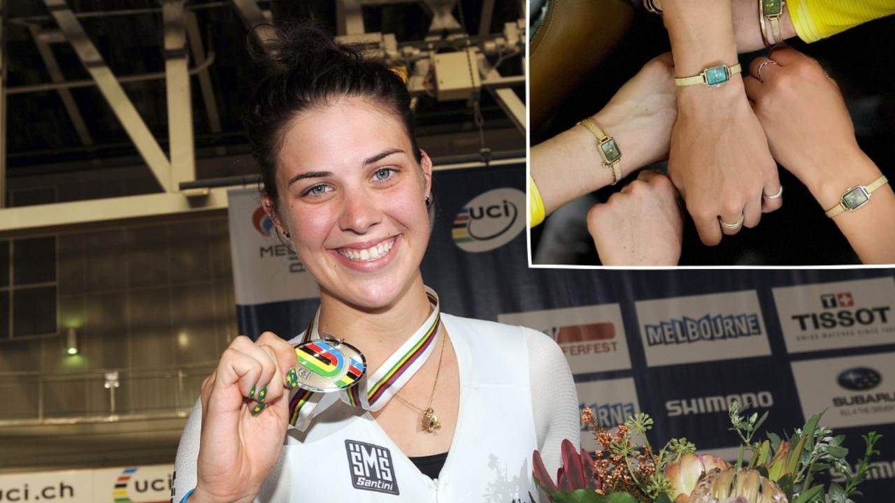 Aussie cyclist’s emotional Olympic tribute to Melissa Hoskins