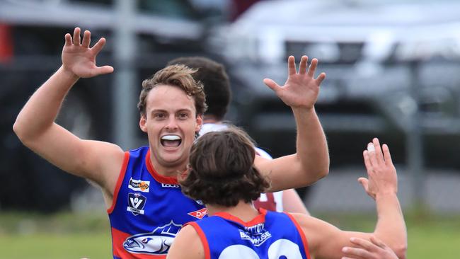 Queenscliff knocked off Modewarre in an upset win. Picture: Mark Wilson