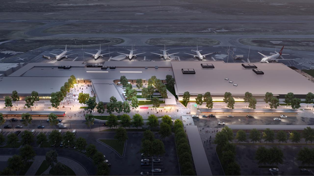 Hobart Airport has announced plans for a doubling of size of its terminal as the centrepiece of its 20 year vision for Tasmania's key gateway. Picture: supplied