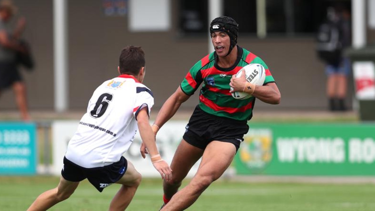 South Sydney's Joseph Suaalii for SG Ball