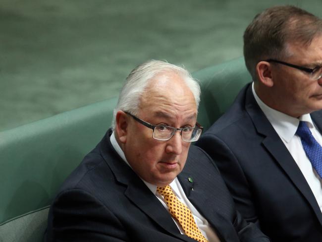 Michael Danby during Question Time in the House of Representatives. Question Time in the House of Representatives. Question Time in the House of Representatives in Parliament House in Canberra.