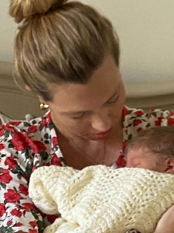 Carrie Symonds with baby Wilfred. Picture: Instagram