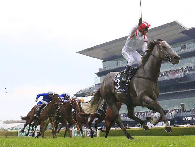 Classique Legend blitzed his rivals at Royal Randwick before heading to Hong Kong.