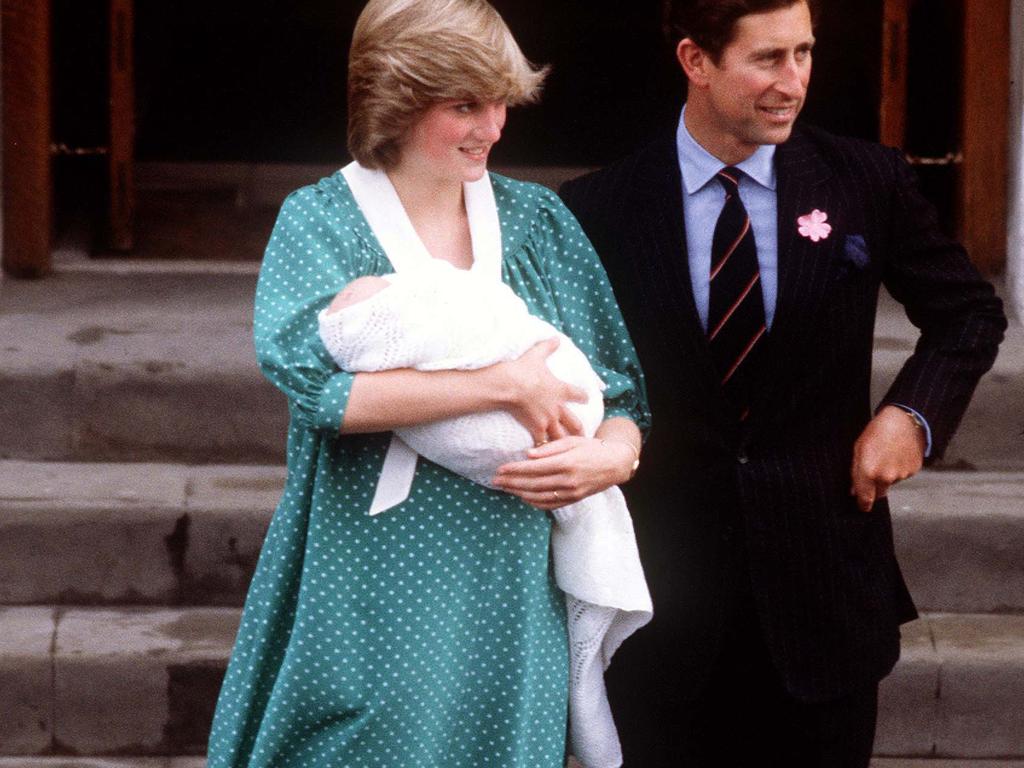 Princess Diana gave birth to William and Harry at the Lindo Wing. Picture: Snapper/ Nunn Syndication 