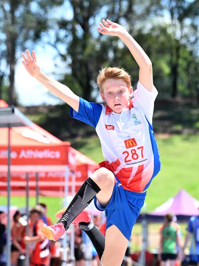 Queensland Little Athletics State Relay Championships. Saturday December 2, 2023. Picture, John Gass