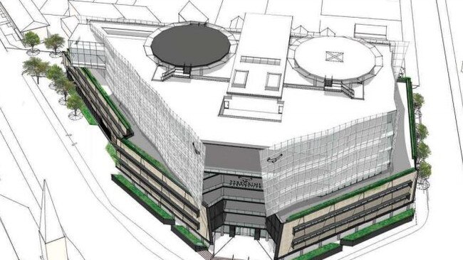 Peregrine Corporation has lodged an environmental impact report for a proposed helipad at its Kensington base. Picture: Peregrine Corporation.